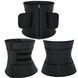 Утягивающий пояс для похудения Waist training corset Черный XXL