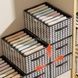 Органайзер для хранения вещей на молнии 17*24*30 Storage baske XL-1049 Черно-белый