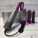 Стайлер для волосся з іонізацією 5в1 у кейсі Сріблястий Hair Brush