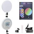 Лампа круглая наклонная от сети на пульте RGB LED CS-2600