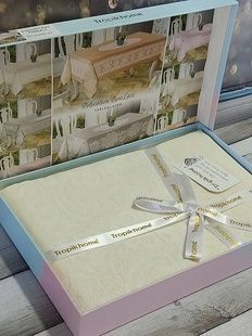 Скатертина Tropik home ROYAL 150-220см Жаккард Бавовна