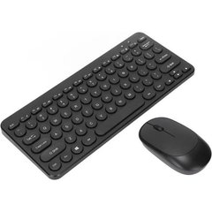 Комплект беспроводная клавиатура и компьютерная мышь wireless 902 Черная