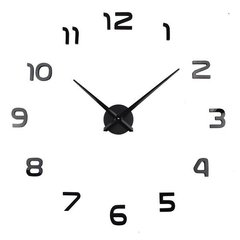 Настінний годинник 3D DIY CLOCK "Зроби сам" маленький з цифрами