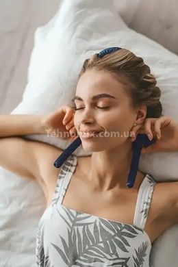 Мягкие бигуди для волос Темно синие