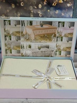 Скатертина Tropik home ROYAL 150-220см Жаккард Бавовна