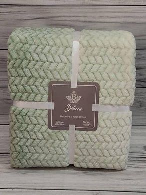 Плед Belizza Kapadokya mint 200х220см Мікрофібра
