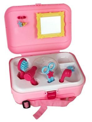 Игровой набор рюкзак Cute Pretty Girl Розовый + Подарок кукла