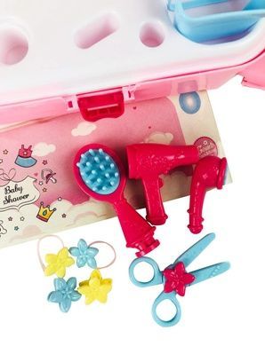 Игровой набор рюкзак Cute Pretty Girl Розовый + Подарок кукла