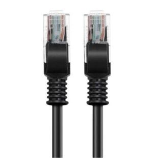 Інтернет-кабель Патч-корд мідний 30м UTP, cat.5e, RJ45 Чорний