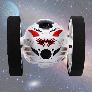 Радіокерований стрибає робот-дрон Bounce Car Білий