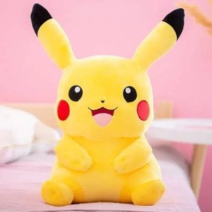 Игрушка-подушка Пикачу Батон 35см Желтый