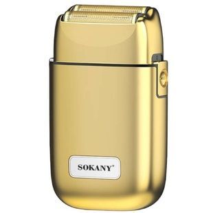 Електробритва акумуляторна чоловіча сухого гоління SOKANY SK-384 Золото