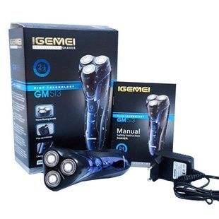 Електробритва Gemei GM-513 Синя