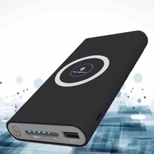 Power bank Fast Charger Wireless Черный