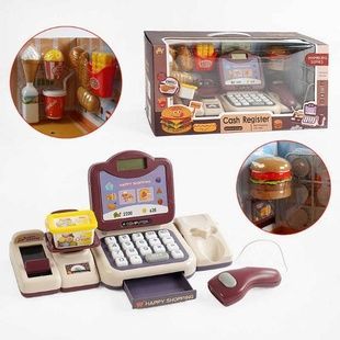 Набор игровой Магазин фаст-фуд 689-35 Коричневый