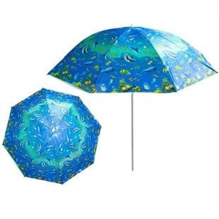 Парасолька пляжна d2.0м Designs Синій з принтом