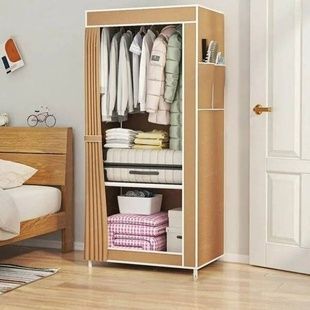 Шафа для одягу тканинна rage Wardrobe AND XL-1616Sto Коричнева