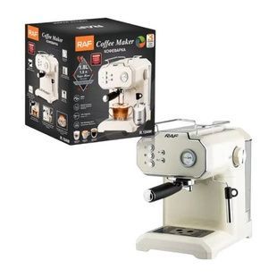 Кофемашина 1.8л RAF R.104W Белая