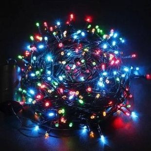 Гирлянда внутренняя линейная 500LED 220V AND 118-5 Черный провод, мультиколор