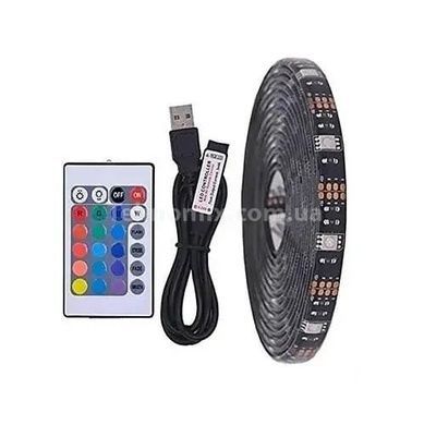 Стрічка світлодіодна RGB 5050 від USB 12v з пультом