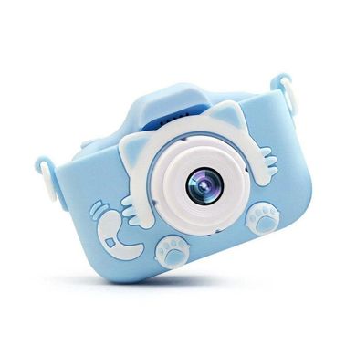 Дитячий фотоапарат в чохлі Smart Kids Camera Блакитний