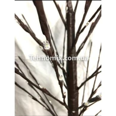 Нічник Дерево 144LED 1,5 м чорний стовбур, Білий колір