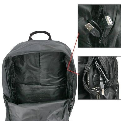 Міський рюкзак з підсвічуванням та usb зарядкою + замок (Залізна людина)