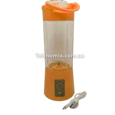 Блендер Smart Juice Cup Fruits USB Оранжевый 2 ножа