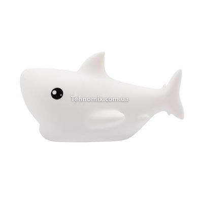 Детский силиконовый ночник игрушка Акула