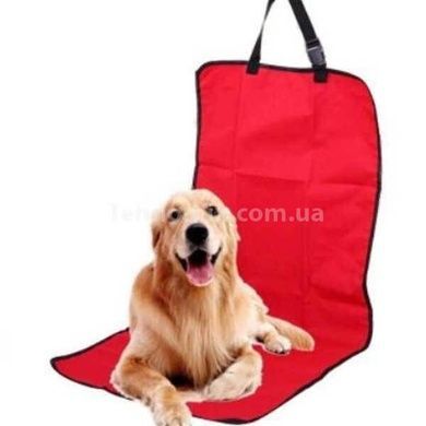 Накидка на автомобильное сиденье для животных Paws Красная