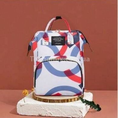 Сумка-рюкзак для мам Mom Bag Абстракція