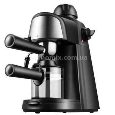 Кофеварка рожковая со стимером Sokany SK-6810 Черная