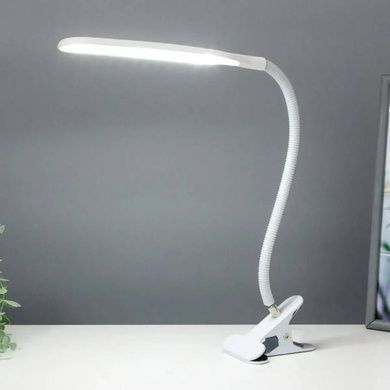 Лампа настольная на прищепке от USB 1043-TL-10 Белая