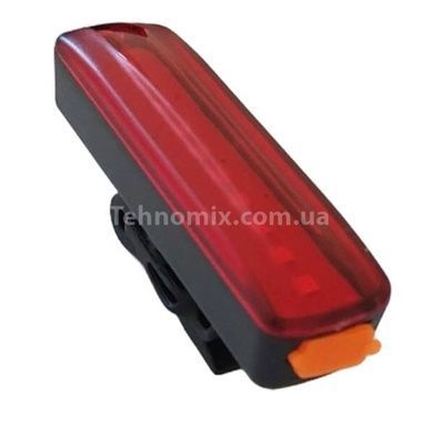 Велоліхтар акумуляторний сигнальне червоне світло XFL-102-10SMD Чорний