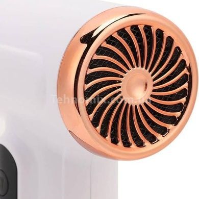 Фен акумуляторний з теплим бездротовим повітрям 200W Type-C RT-305 Білий