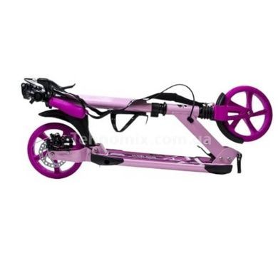 Самокат двухколесный на дисковых тормозах Scale Sports SS-04 Розовый