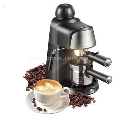 Кофеварка рожковая со стимером Sokany SK-6810 Черная