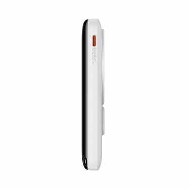 Внешний аккумулятор Baseus Magnetic Bracket Wireless Fast Charge Power Bank 10000mAh 20W White