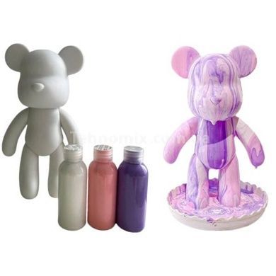 Набор для творчества Флюидный Мишка Арт терапия DIY Creative Fluid Bear в ассортименте