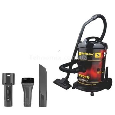 Пилосос провідний зі скляним фільтром Hoffmans 25L 2800W HM-8805