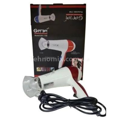 Фен для волосся з насадкою концентратором 1300Вт Gemei GM-1708