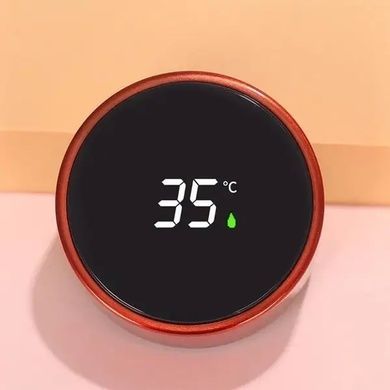 Термос с индикатором температуры 500мл Красный градиент