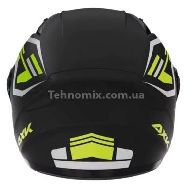 Шлем защитный универсальный 54-61см RD-63092 Черный с желтым принтом