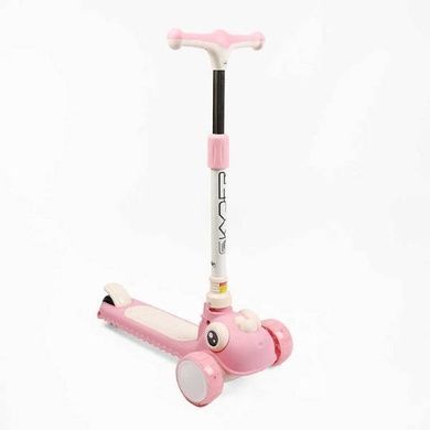 Самокат детский трехколесный Skyper TY-8761-39 Розовый с белым