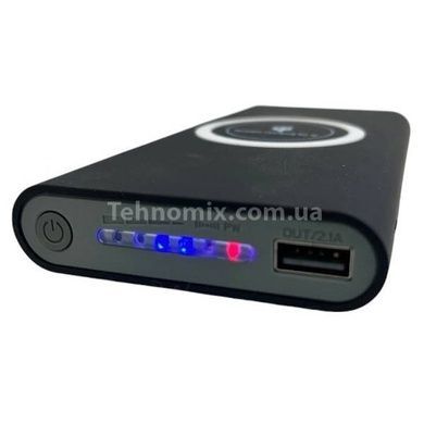 Power bank Fast Charger Wireless Черный