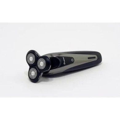 Аккумуляторная электробритва Gemei GM-7720 Серая + Подарок