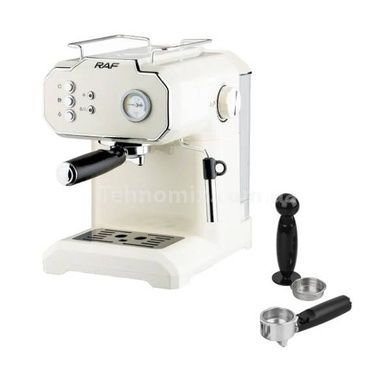 Кофемашина 1.8л RAF R.104W Белая