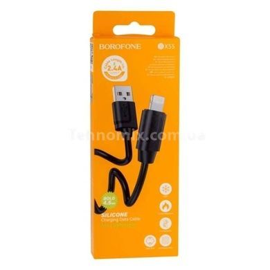 Кабель Borofone BX55 2,4A Micro Чорний