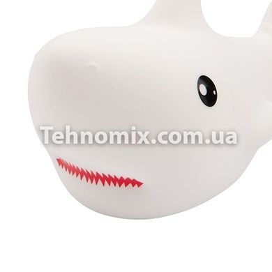 Детский силиконовый ночник игрушка Акула