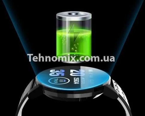 Фитнес часы 119 Plus Черные